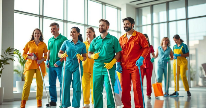 Uniformes para serviços de limpeza: Como escolher o ideal para sua equipe