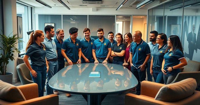 Camisetas Polo Personalizadas para Empresas Aumentam a Identidade Corporativa