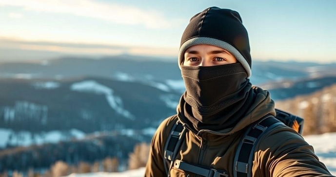 Touca ninja térmica para proteção e conforto em atividades externas