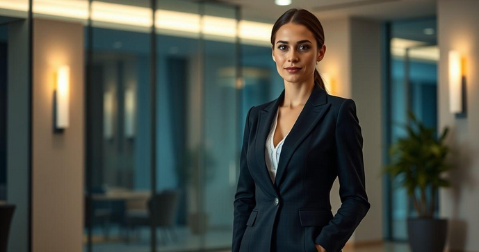 Uniforme social feminino personalizado que valoriza a imagem da sua empresa