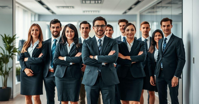 Uniformes para escritório que ajudam a construir a imagem profissional