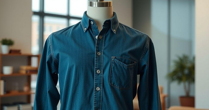 Camisa de Brim Manga Longa: O Uniforme Ideal Para Seu Estilo