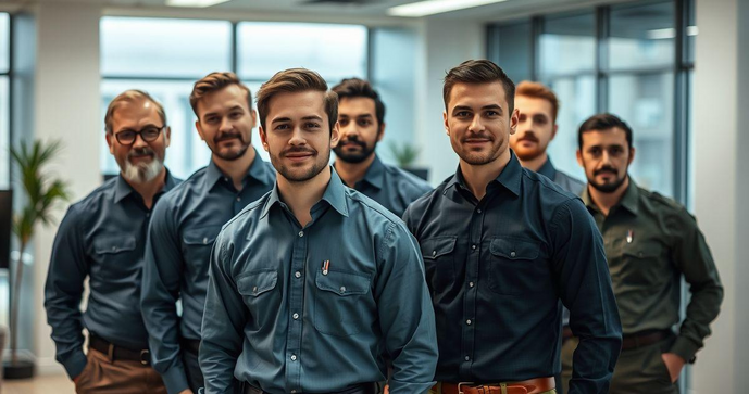 Camisa Social Uniforme Masculino: Como Escolher o Modelo Ideal para Seu Trabalho