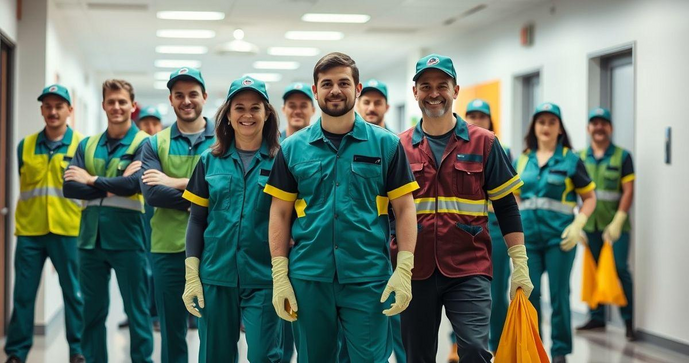Uniforme limpeza ideal para garantir eficiência e segurança no trabalho